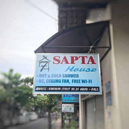 Sapta House Ubud Kültér fotó