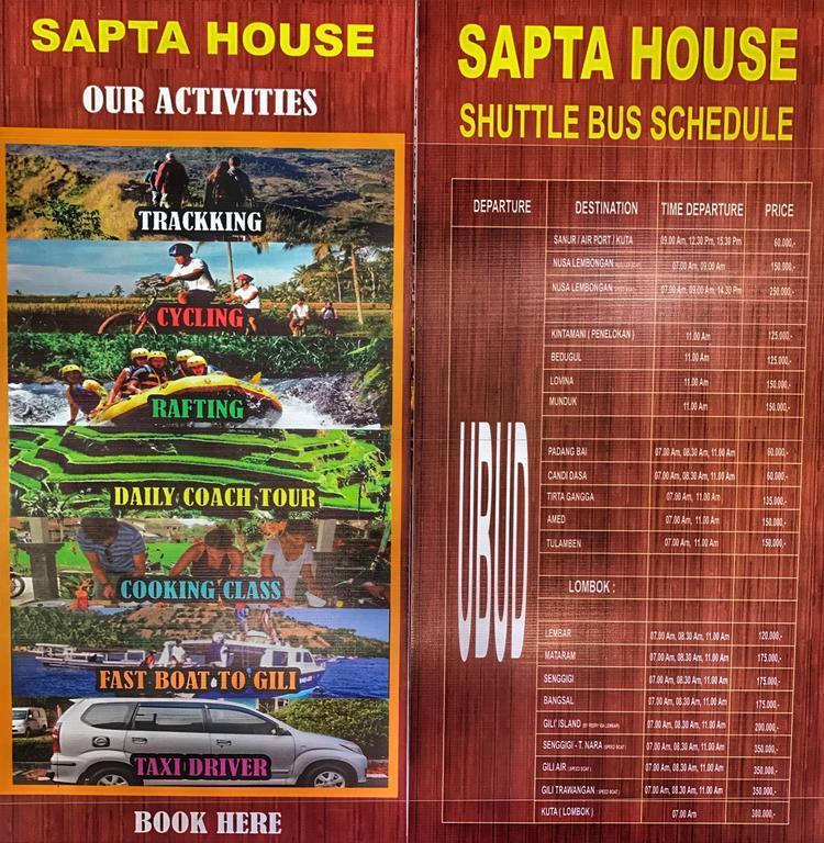 Sapta House Ubud Kültér fotó